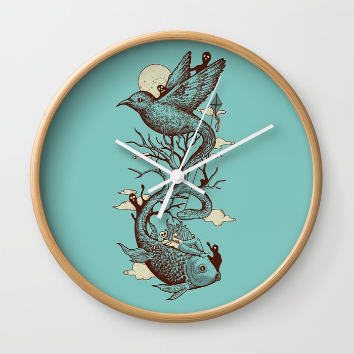 Escape from Reality Wall Clock