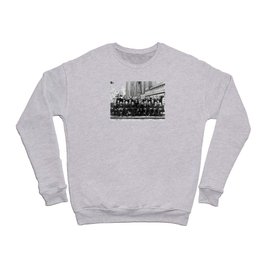 World-Renowned Physicists of 1927 at Solvay Conference Crewneck Sweatshirt