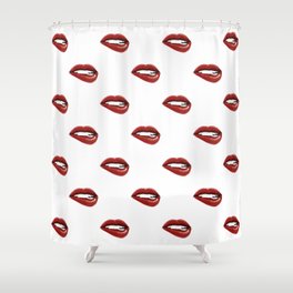 Lip Service Shower Curtain