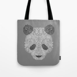Paisley Panda Tote Bag
