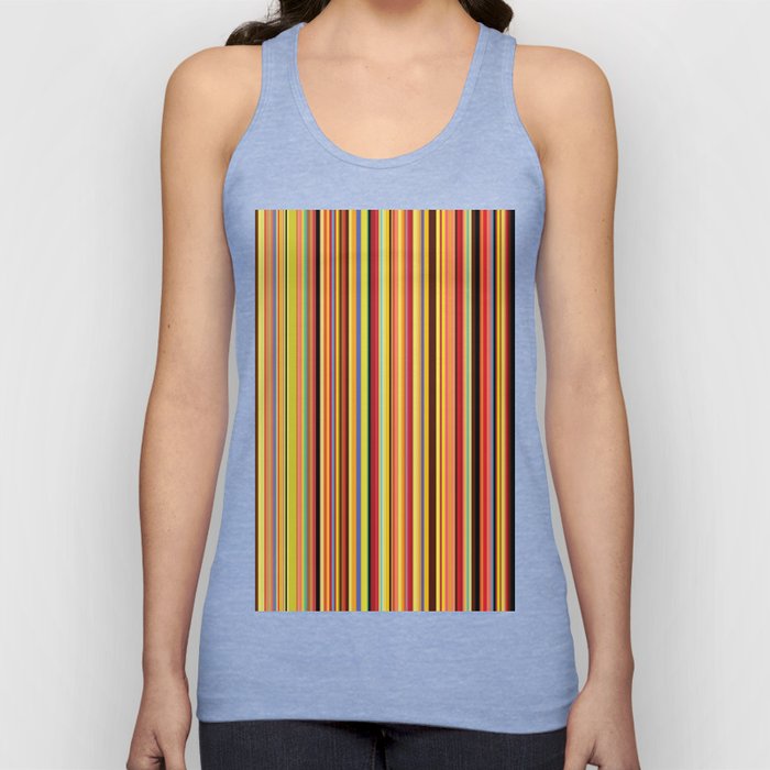 Old Skool Stripes - Bold - Extra Wide Tank Top