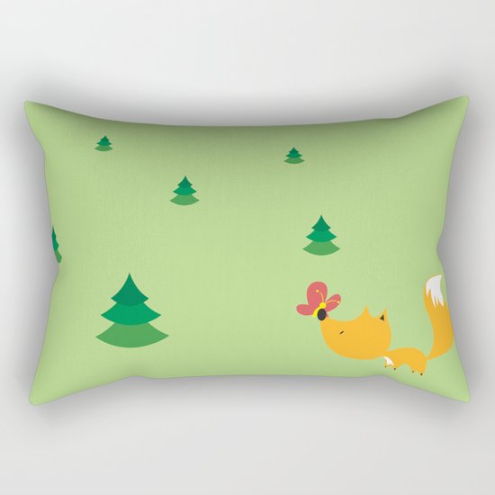 smell the nature Rectangular Pillow