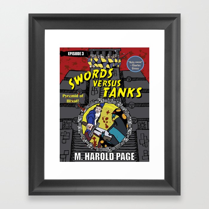 Swords Versus Tanks: Episode 3 Framed Art Print