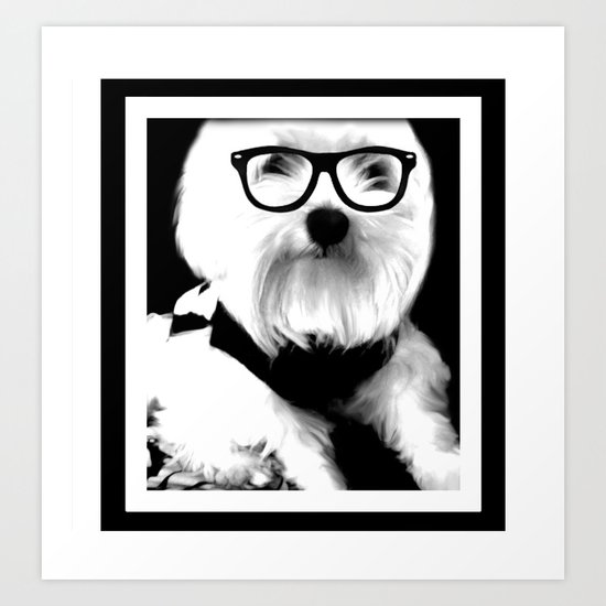 Ewok. A dogs Life Art Print
