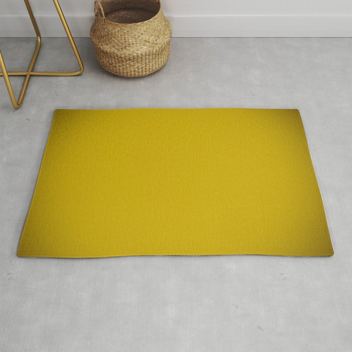 Autumn Gold Yellow Sunny Elegant Collection Rug