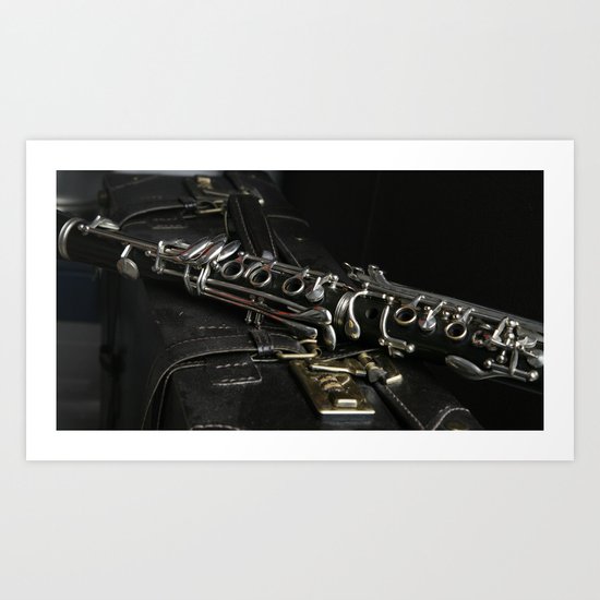 Clarinet Art Print