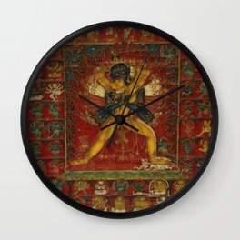Buddhist Deity Kalachakra Wall Clock