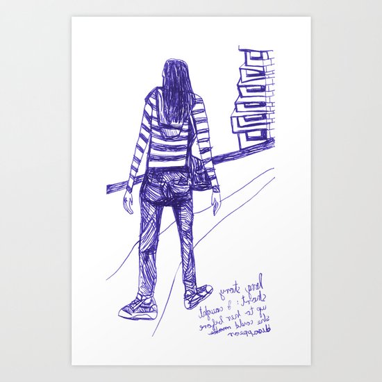 long story short - 2011 c Art Print