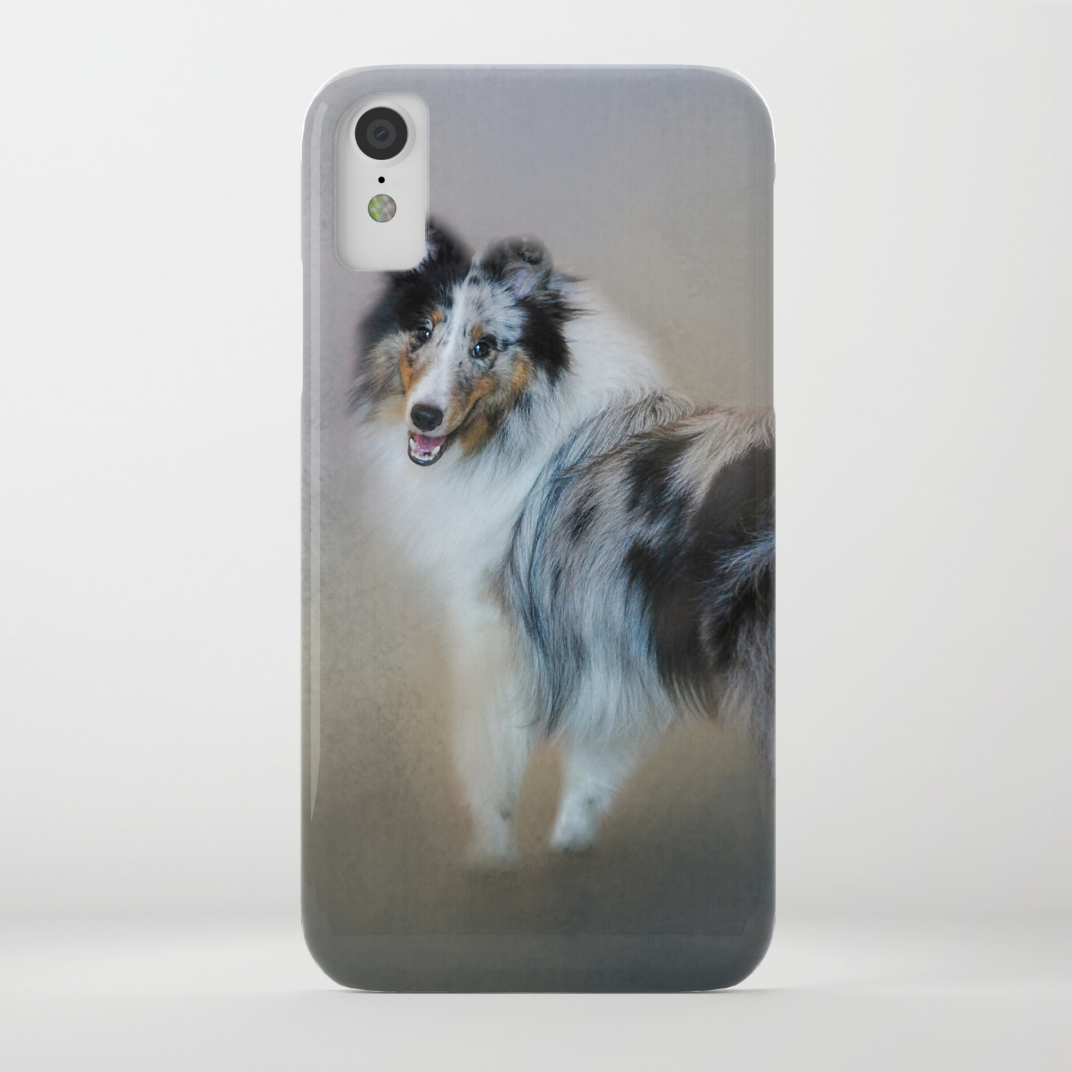 Did You Call Me Blue Merle Shetland Sheepdog Iphone Case By Jaijohnson Society6