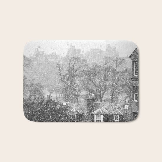 Snowfall Bath Mat