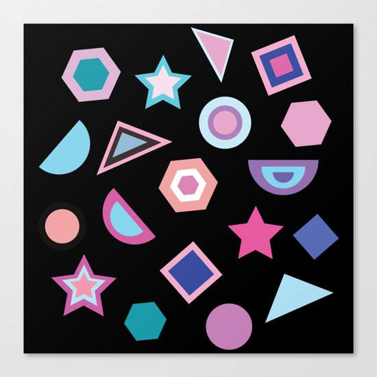 Geometric Pattern V Canvas Print