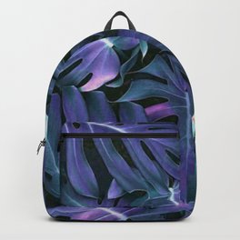 Monstera Blues Backpack