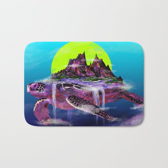 Turtle Paradise Bath Mat