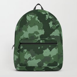 Classic green camo design. Backpack | Graphicdesign, Camouflage, Urbanfashion, Camo, Streetstyle, Greencamouflage, Greencamo, Urban, Military, Classiccamo 