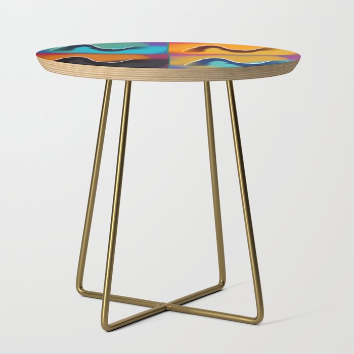 Abstract pop art 02 Side Table