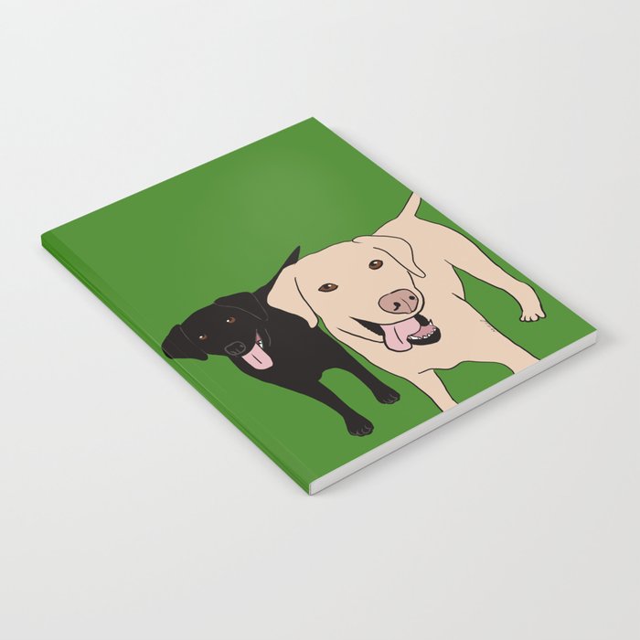 Tanner and Lily Best Labrador Buddies Notebook | Drawing, Digital, Labrador, Labrador-retriever, Retriever, Lab, Labs, Dogs, Happy-dogs, Dog-tongue