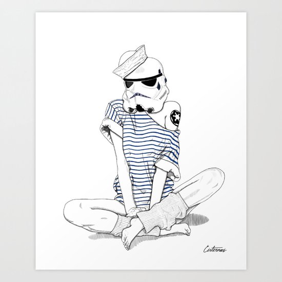 Sailortrooper Art Print