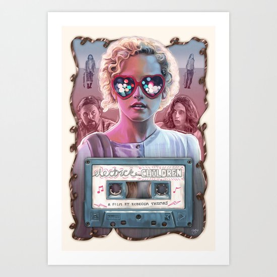 Electrick Children (full poster) Art Print