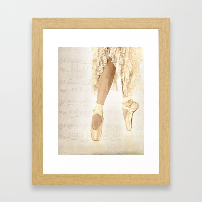 Just dance Framed Art Print