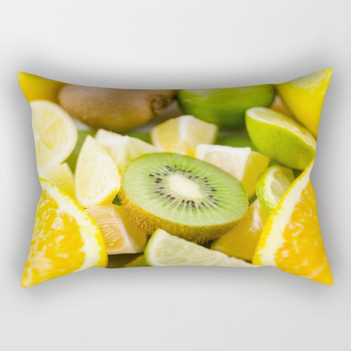 Fruits Photo Rectangular Pillow