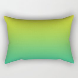 Meadowlark, Lime Punch, Arcadia Blurred Minimal Gradient | Pantone colors of the year 2018 Rectangular Pillow