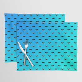 Tiny Bats Blue Placemat