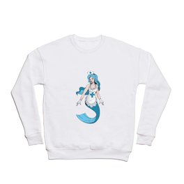 Mermaid as Nurse healthcare Crewneck Sweatshirt