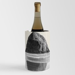Cannon Beach Haystack Black and White Wine Chiller