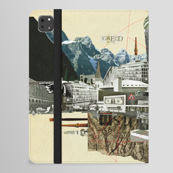 Collage City Mix 7 iPad Folio Case
