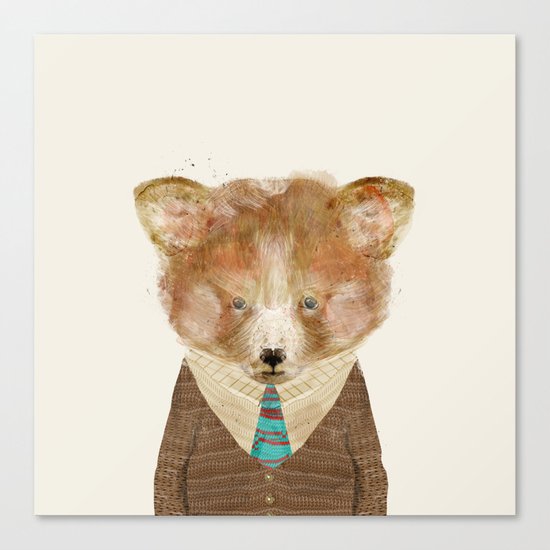 little red panda Canvas Print