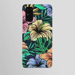 Hawaiian Hibiscus Floral Colorful Pattern Android Case