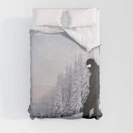 Snowboarding Comforter