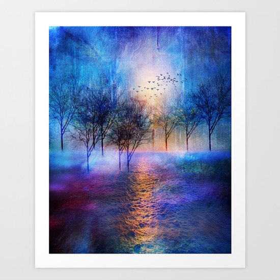 Paisaje y color II Art Print