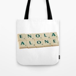 Enola Alone Letter Tiles 2020 Tote Bag
