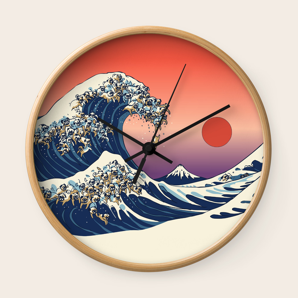 Nature Wall Clocks Society6