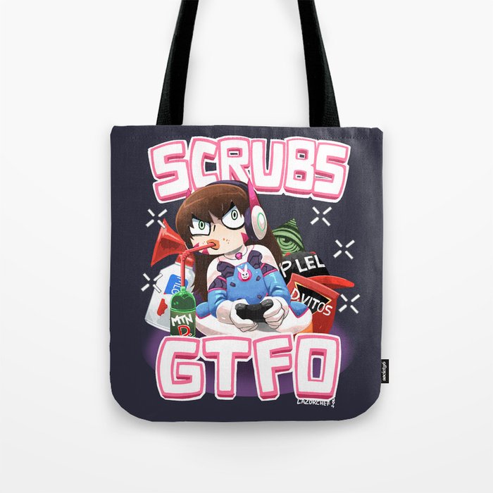Gremlin D Va Scrubs Tote Bag By Lazorchef