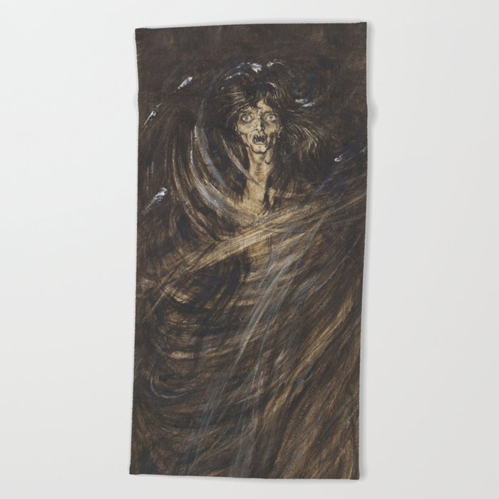  The Tomb of Sarah - Edmund J. Sullivan Beach Towel