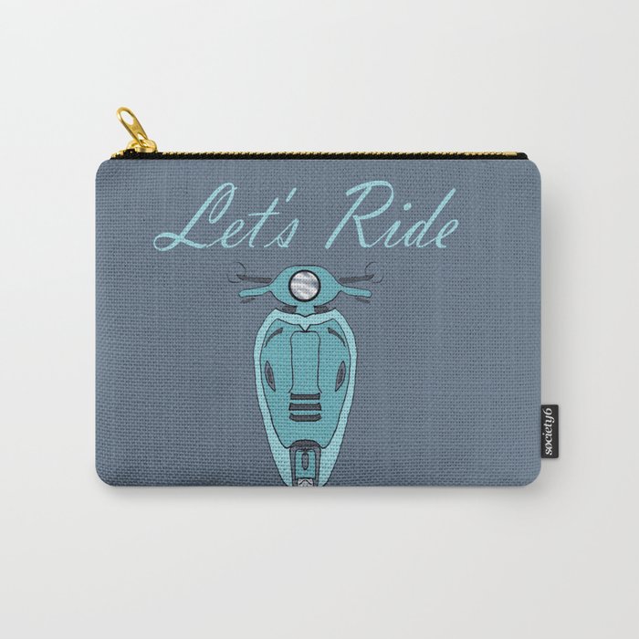 Let's Ride Carry-All Pouch