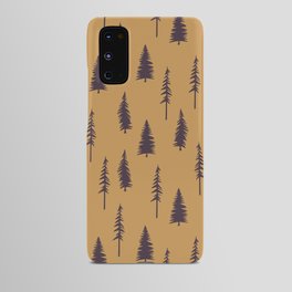 Ancient Forest (Autumn Purple) Android Case