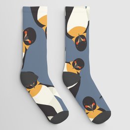 Emperor Penguin, Animal Portrait Socks