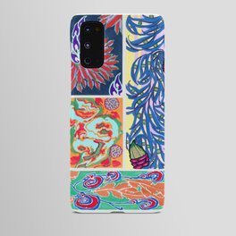 Seguy. Floral colorful background, vintage art deco & art nouveau background, plate no. 18 (Reproduction) Android Case