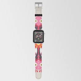 Trippy Mandala – Magenta & Peach Apple Watch Band