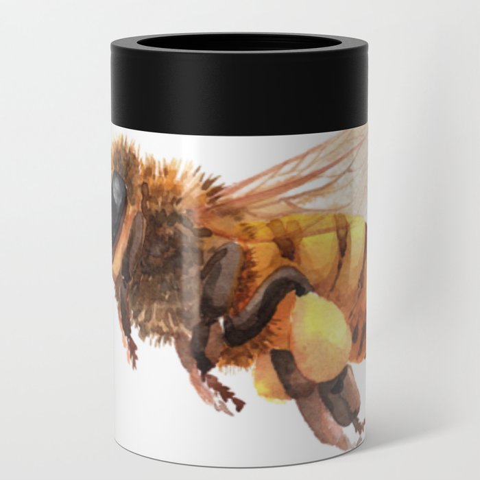 Bee Painting Can Cooler