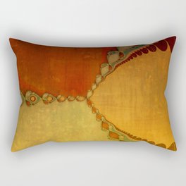 Southwestern Sunset 1 - copper ochre sienna olive gold orange Rectangular Pillow