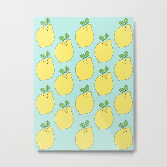 Time to Make the Lemonade Metal Print