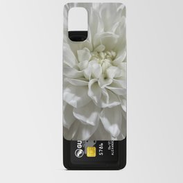 White Floral Android Card Case