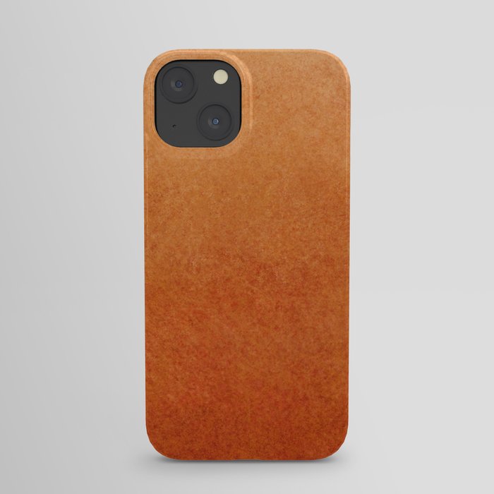 Brown Textured Ombre Abstract iPhone Case