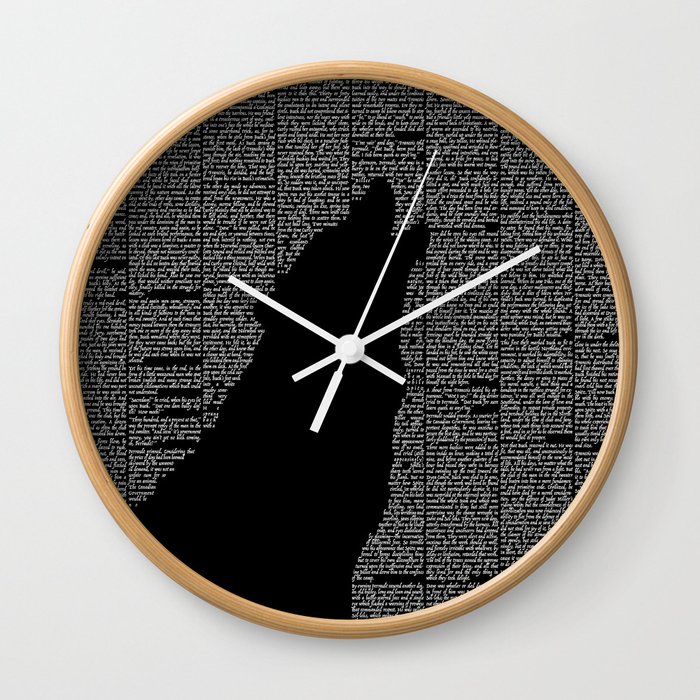 The Call of the Wild Wall Clock