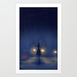 A Moment's Pause Art Print
