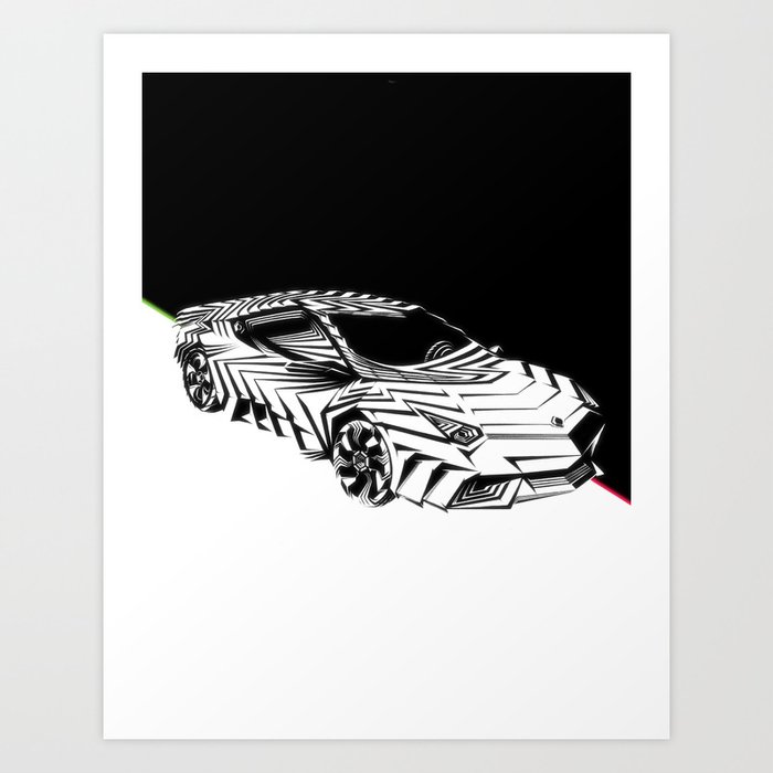 ///Lamborghini NuReventón XREEM\\\ Art Print
